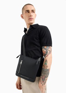 Foto 2 | Bandolera Armani Exchange Crossbody Cruzada Color Negro 952652 Casual Original