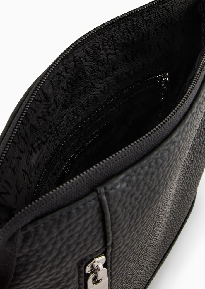 Foto 6 pulgar | Bandolera Armani Exchange Crossbody Cruzada Color Negro 952652 Casual Original