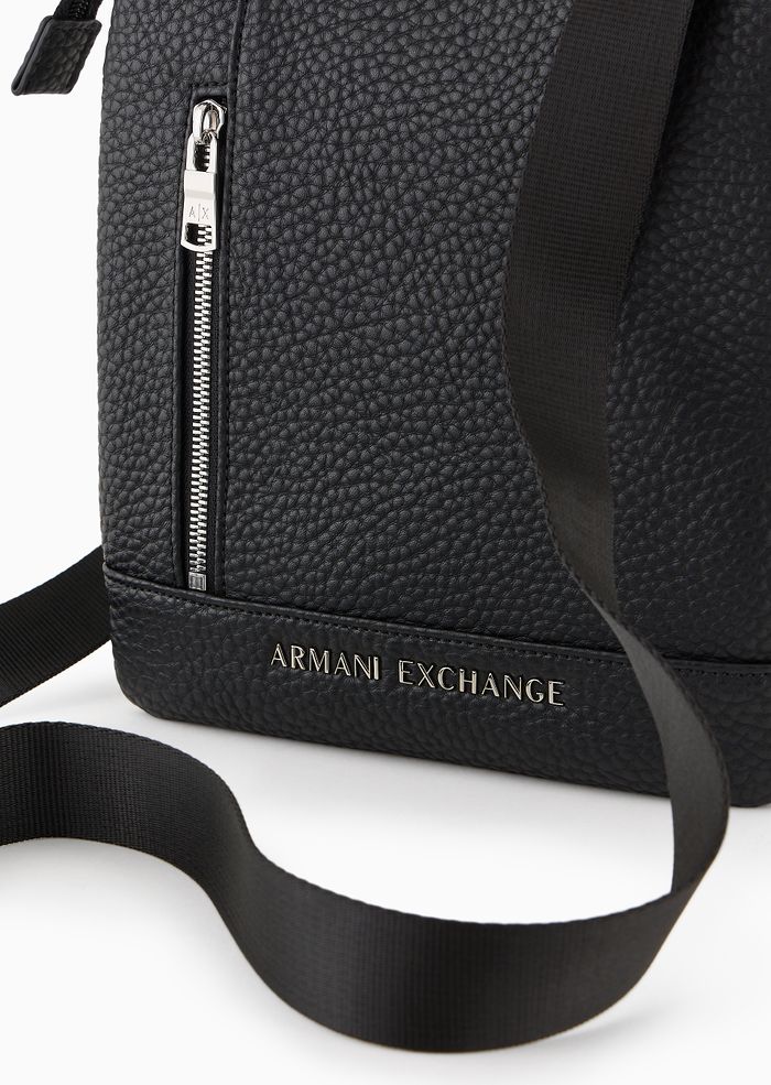 Foto 6 | Bandolera Armani Exchange Crossbody Cruzada Color Negro 952652 Casual Original