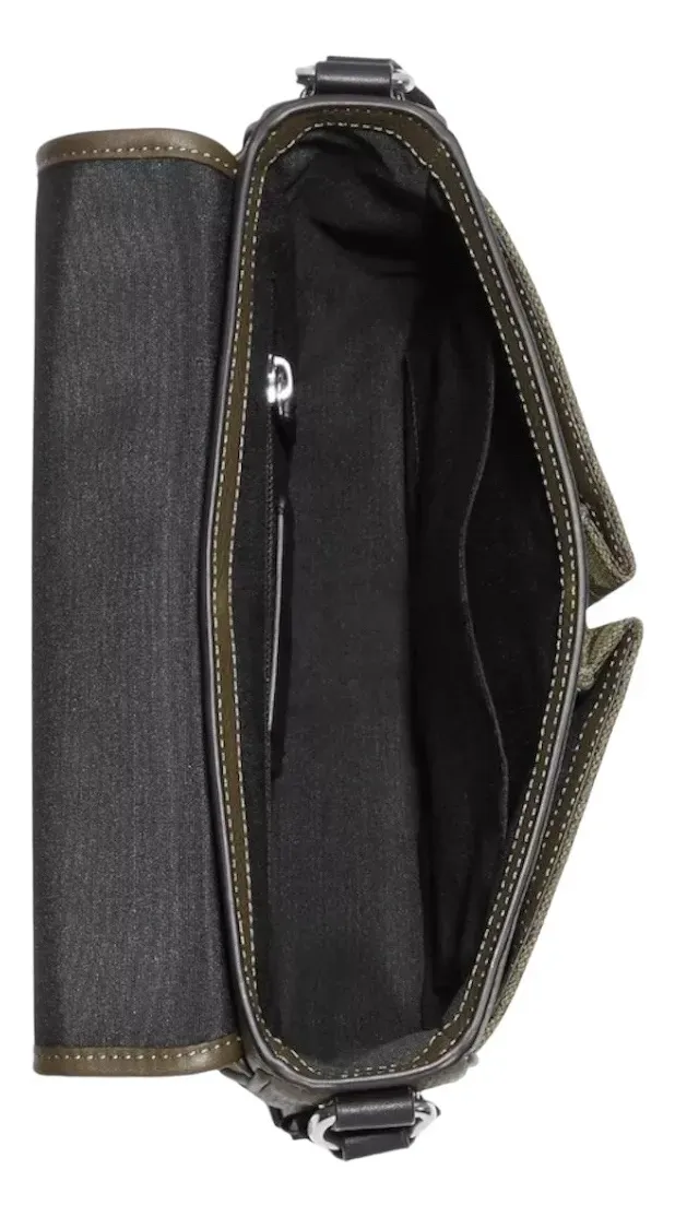 Foto 4 pulgar | Mariconera Coach Bolso Bandolera Cuadrada De Hombro Cruzada Piel Para Hombre