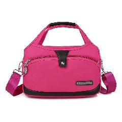 Foto 3 pulgar | Venta Internacional- Bolso de Mano Rosa Tela Oxford