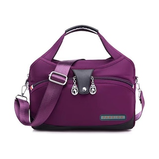 Foto 1 | Venta Internacional - Bolsa Casual para Mujer Tela Oxford Morada