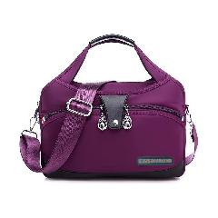 Foto 3 pulgar | Venta Internacional - Bolsa Casual para Mujer Tela Oxford Morada