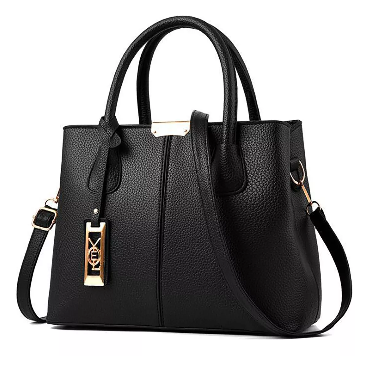 Bolso Para Impermeable Elegante  Dama Viaje Para Laptop Eo Safe Imports Esi-12479 Negro