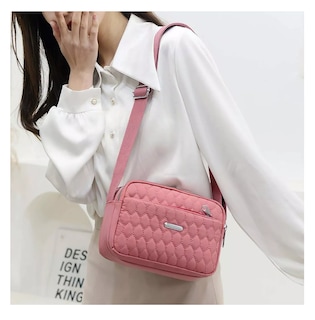 Foto 5 | Bolso Multifuncional Impermeable Y Antirrobo Para Mujer Rosa