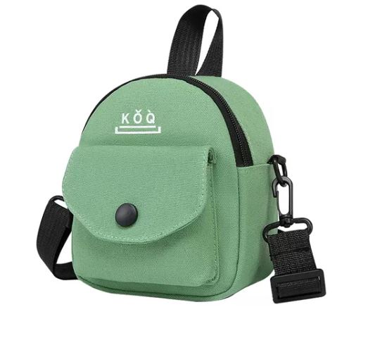 Foto 2 pulgar | Bolso de Lona de Hombro Wünd Verde Casual