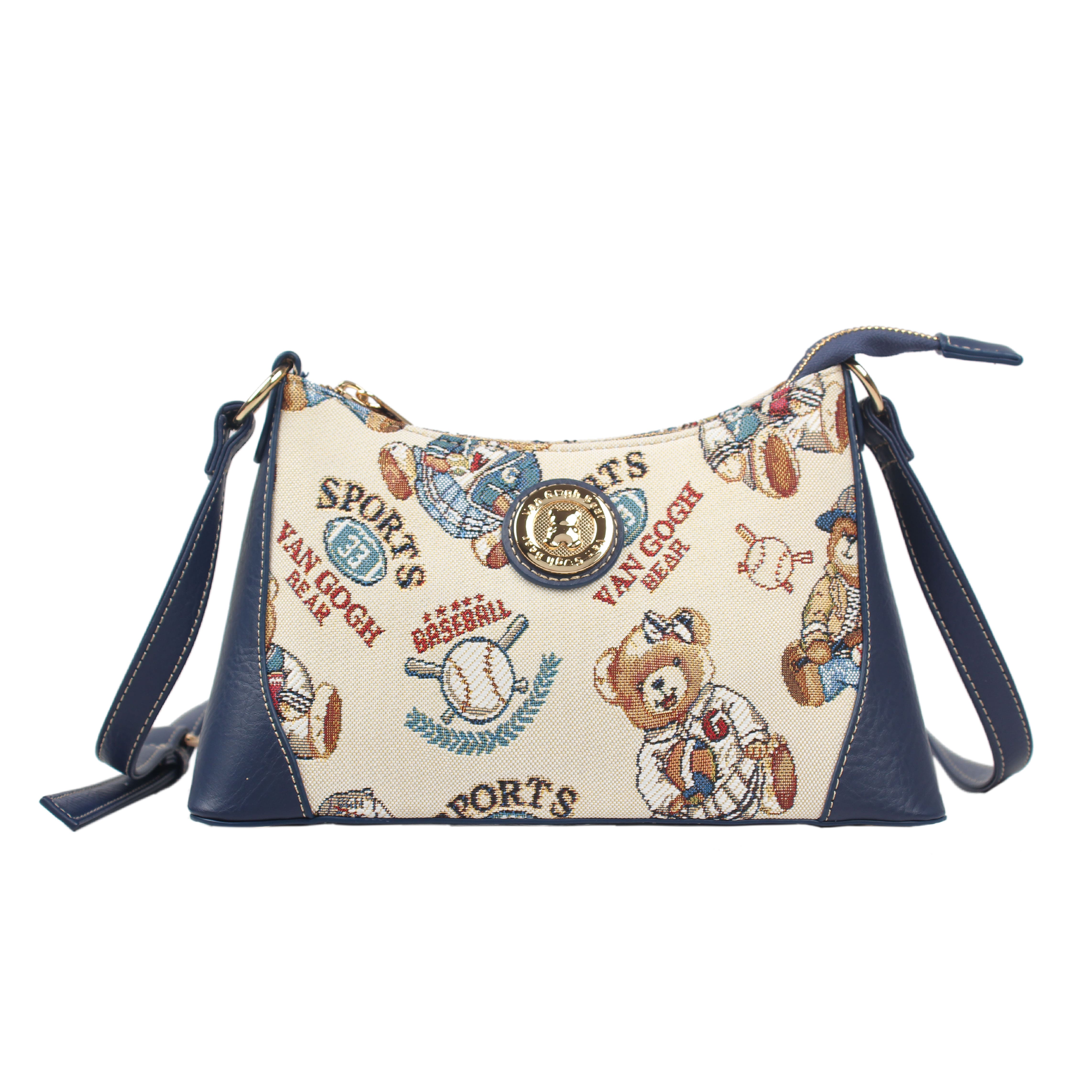 Foto 2 pulgar | Bolsa Van Gogh Bear Beige