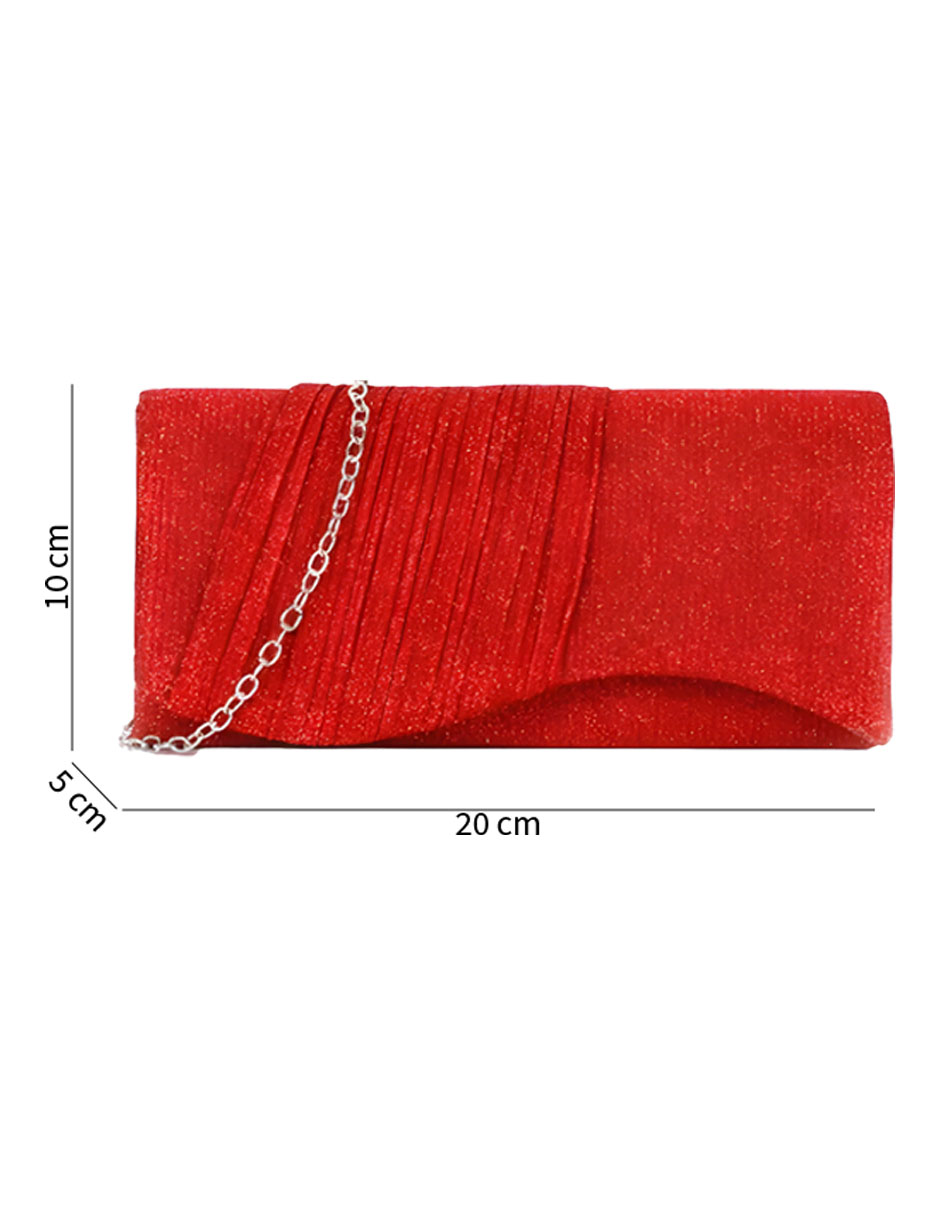Foto 5 | Bolso de Mano Anaranjado