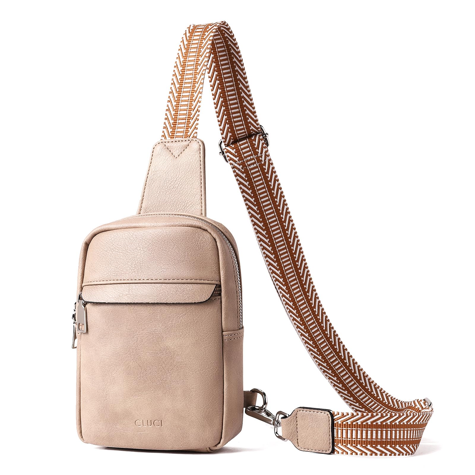Foto 7 | Bandolera Cluci Small Para Mujer De Piel Vegana Con Bandolera - Venta Internacional.