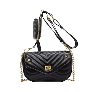 Foto 1 | Bolsa Bandolera Moderna Para Mujer Con Bolsillo, 3 En 1