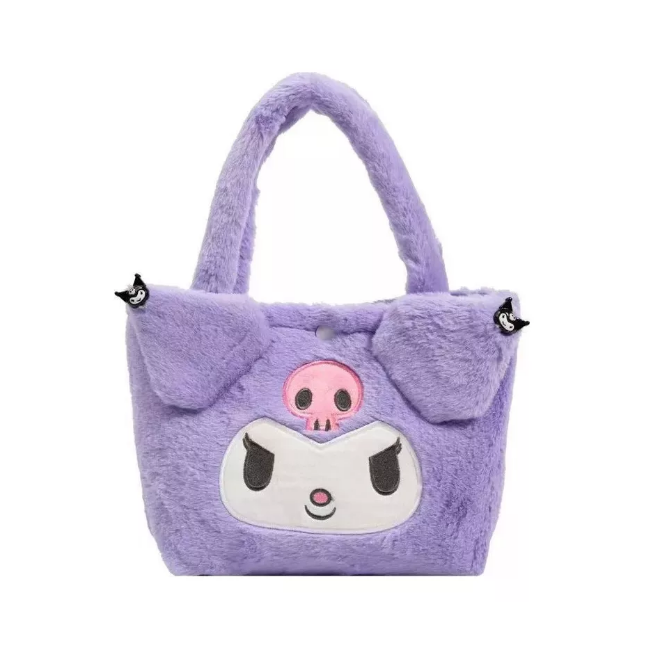 Sanrio Cartoon My Melody Kuromi Cinnamoroll Bolsa De Felpa