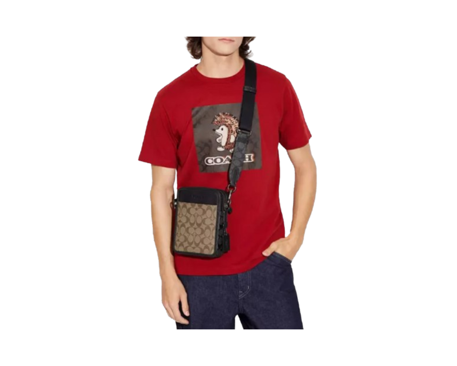 Foto 5 | Bandolera Coach para Hombre