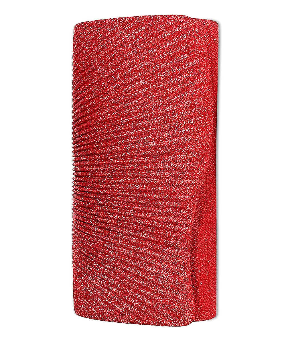Foto 3 pulgar | Bolso De Noche Embrague Para Mujer De Fiesta Y Boda, Rojo