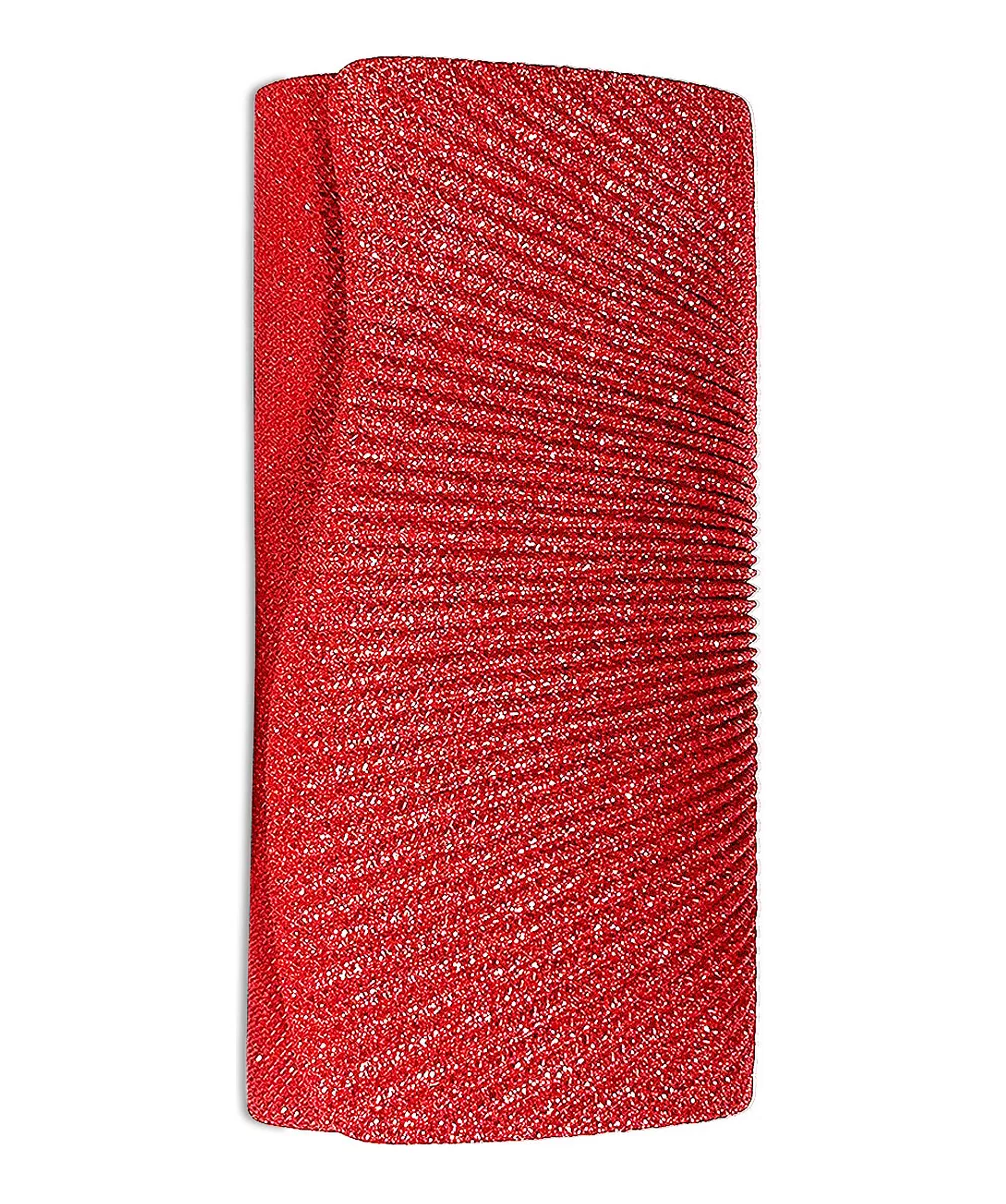 Foto 4 pulgar | Bolso De Noche Embrague Para Mujer De Fiesta Y Boda, Rojo
