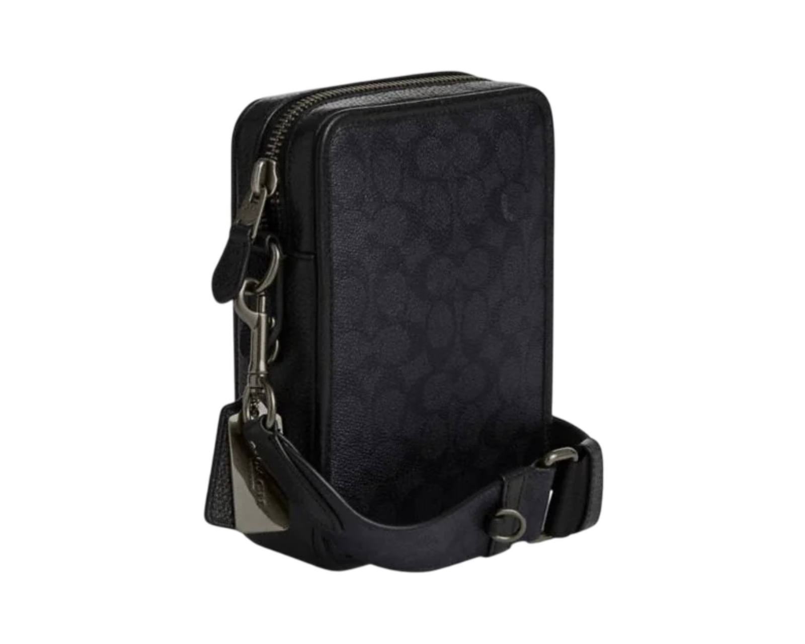 Foto 3 pulgar | Bandolera Coach Sullivan Crossbody Signature Canvas Charcoal Cw388 Negra