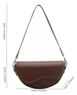 Foto 5 | Bolso De Mujer Xtellar Horse Marrón