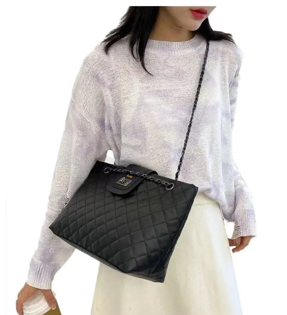 Foto 3 pulgar | Bolso De Dama De Moda Lab.g Negro