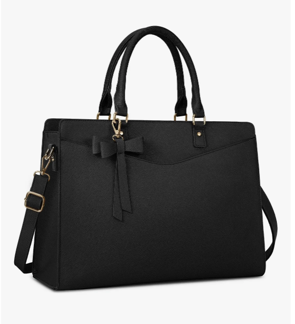 Foto 2 pulgar | Xtellar Bolsas De Mujer 15.6 Pu Bolsa Para Laptop Impermeable Acabado De Los Herrajes Oro
