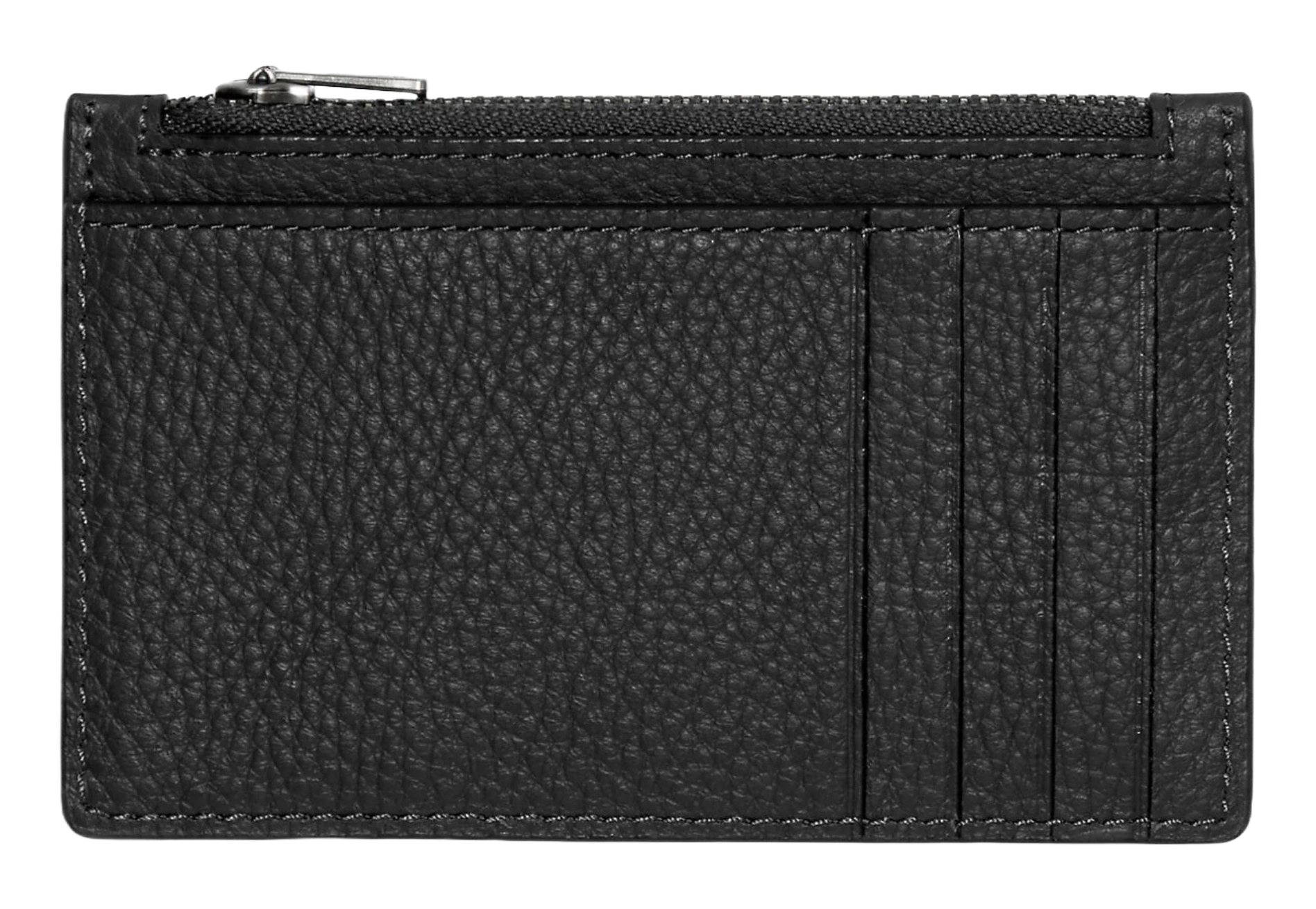 Foto 2 | Tarjetero Coach Zip Card Case  C4280 Qbbk Negro