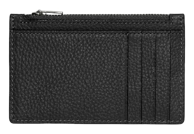 Foto 2 | Tarjetero Coach Zip Card Case C4280 Qbbk Negro