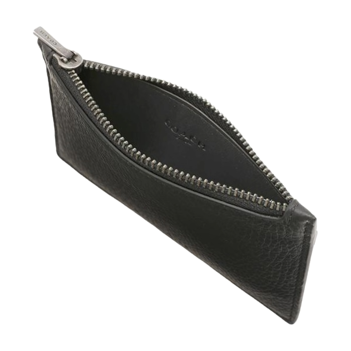 Foto 3 | Tarjetero Coach Zip Card Case  C4280 Qbbk Negro