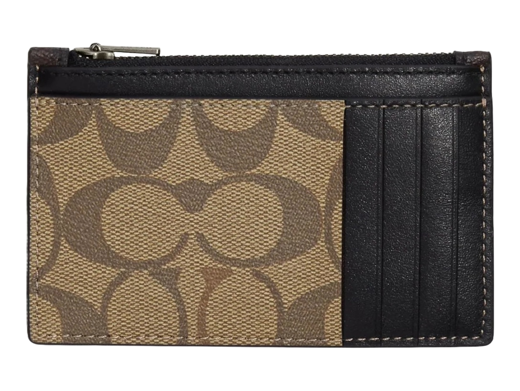 Tarjetero Coach Zip Card Case C9995 Qbucy
