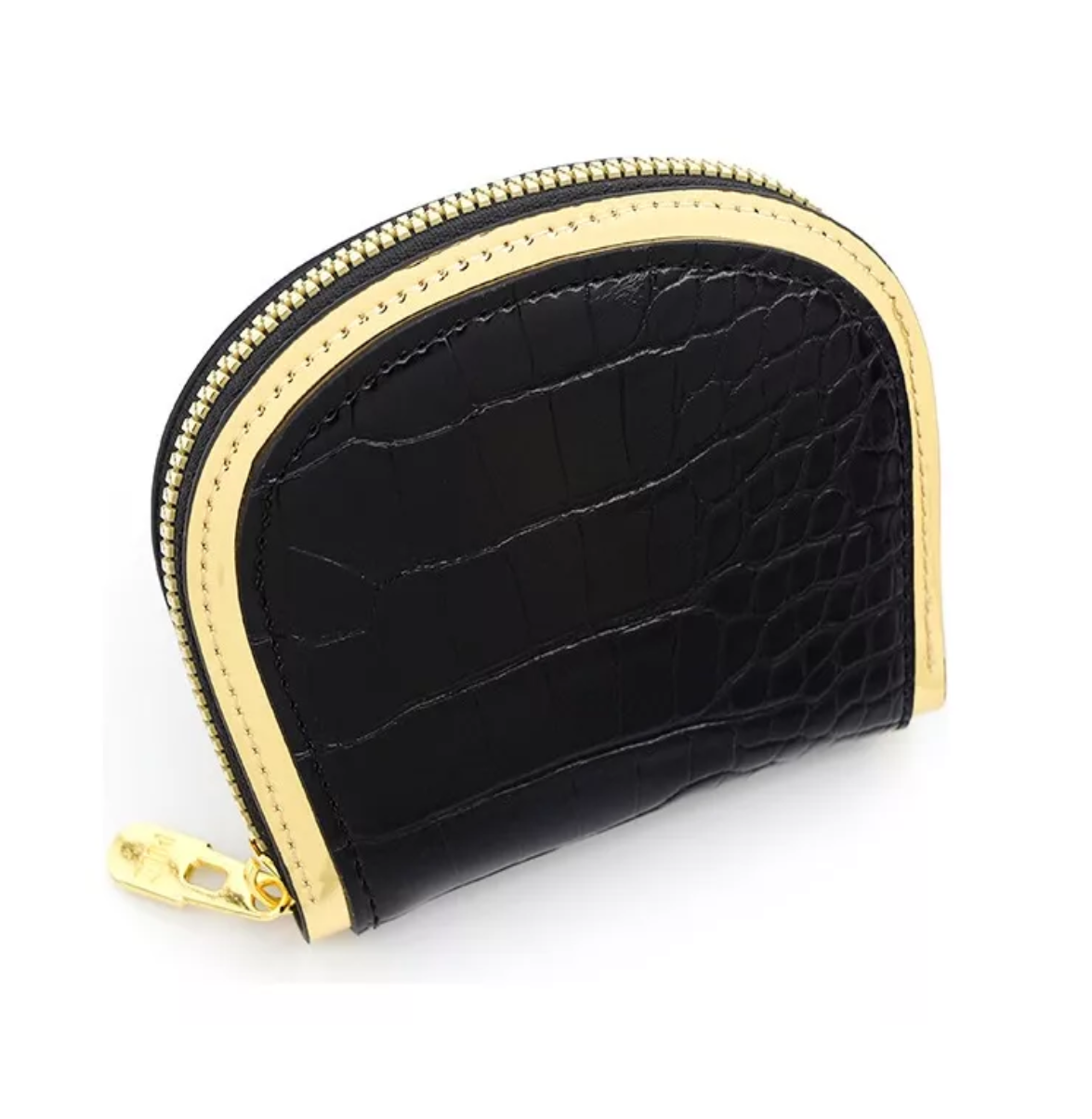 Foto 1 | Cartera de Mujer con Cremallera Negra