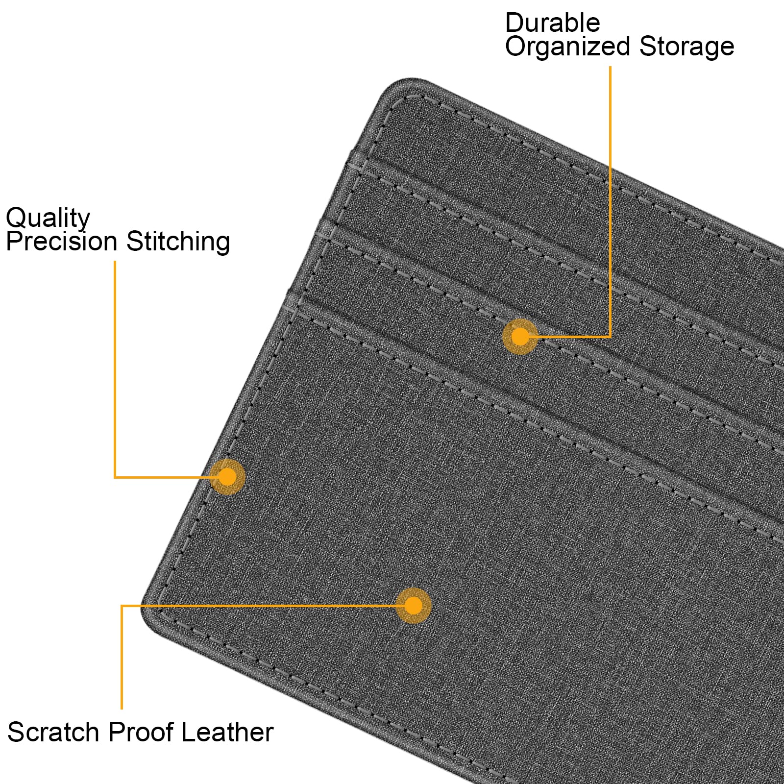 Foto 4 pulgar | Tarjetero Fintie Slim Minimalista con Bloqueo RFID - Venta Internacional