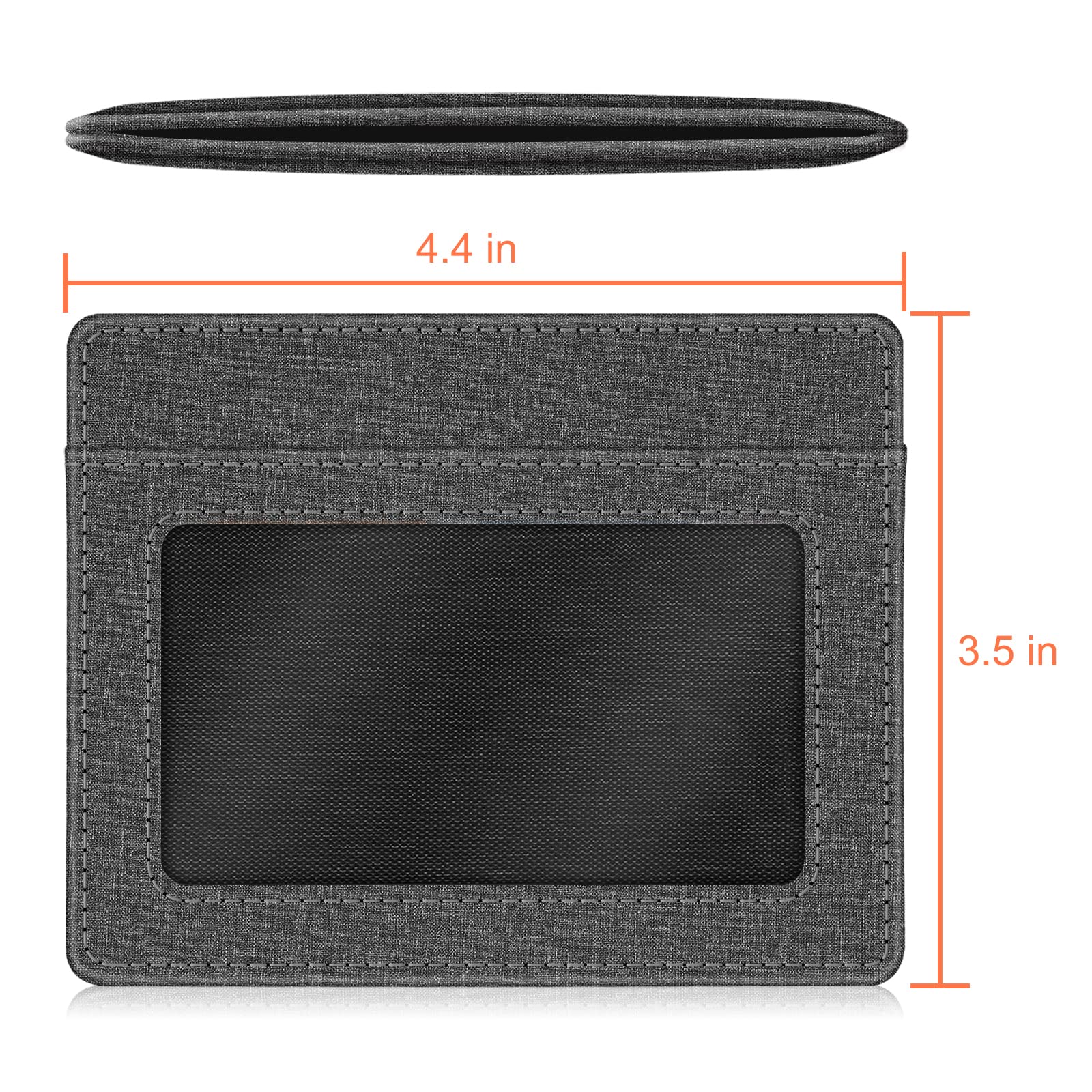 Foto 7 pulgar | Tarjetero Fintie Slim Minimalista con Bloqueo RFID - Venta Internacional