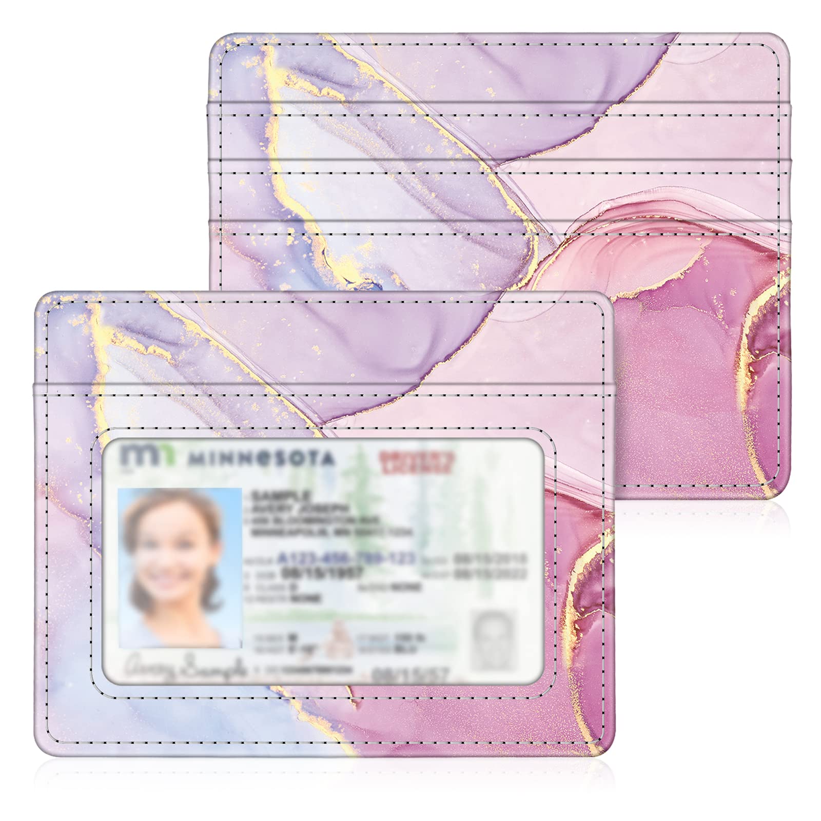 Foto 2 pulgar | Tarjetero Fintie Rosa-Venta Internacional