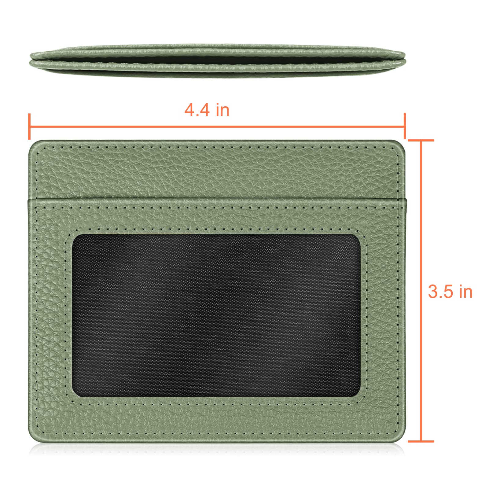 Foto 7 pulgar | Tarjetero Fintie Slim Minimalista con Bloqueo RFID - Venta Internacional