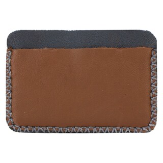 Foto 3 | Tarjetero Unisex Marino Piel Chedron Piel Latino Nueva Imagen