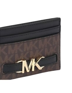 Foto 4 | Tarjetero Reed Michael Kors De Cuero Color Café