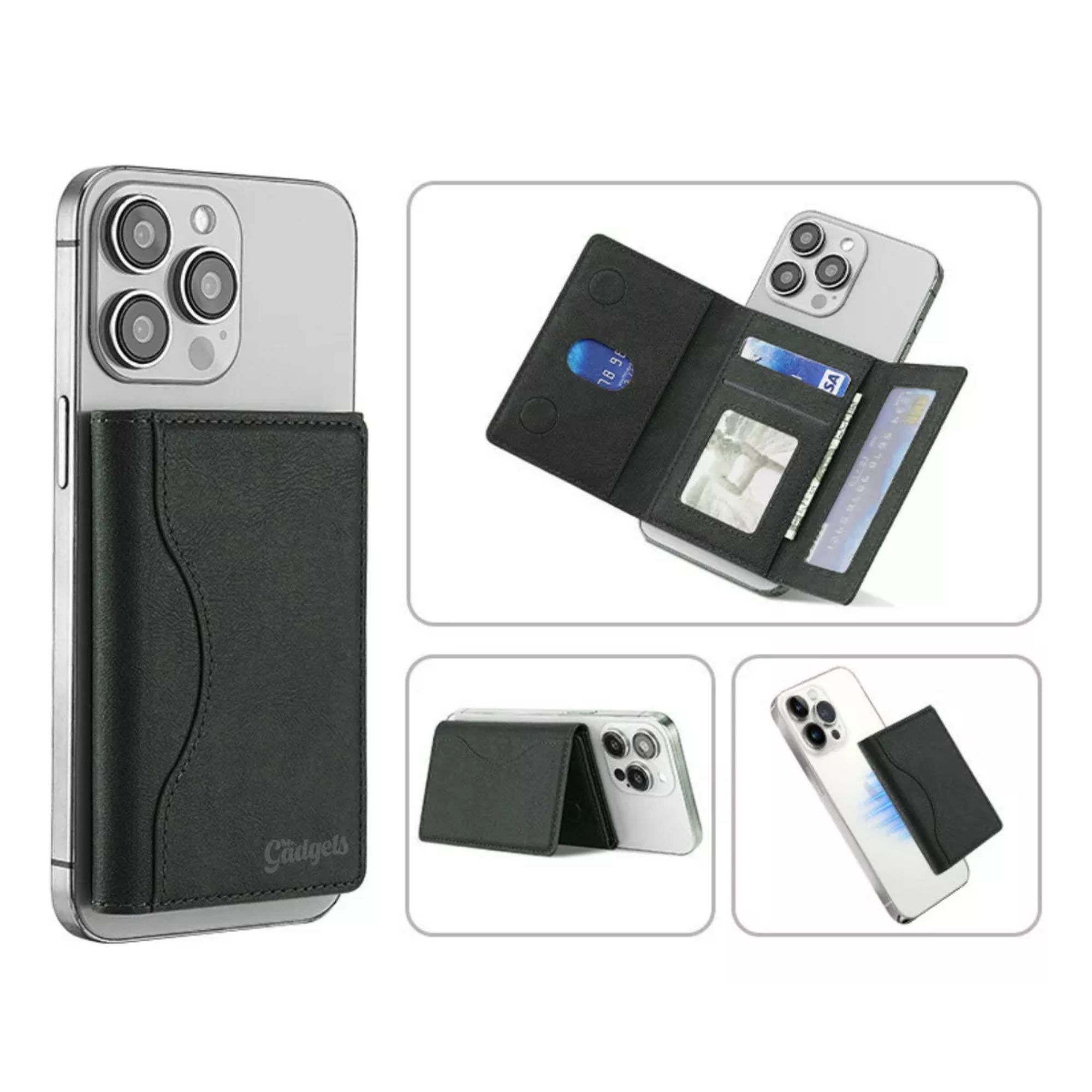 Foto 3 pulgar | Cartera Wallet Pro Premium Billetera Para Iphone Magsafe