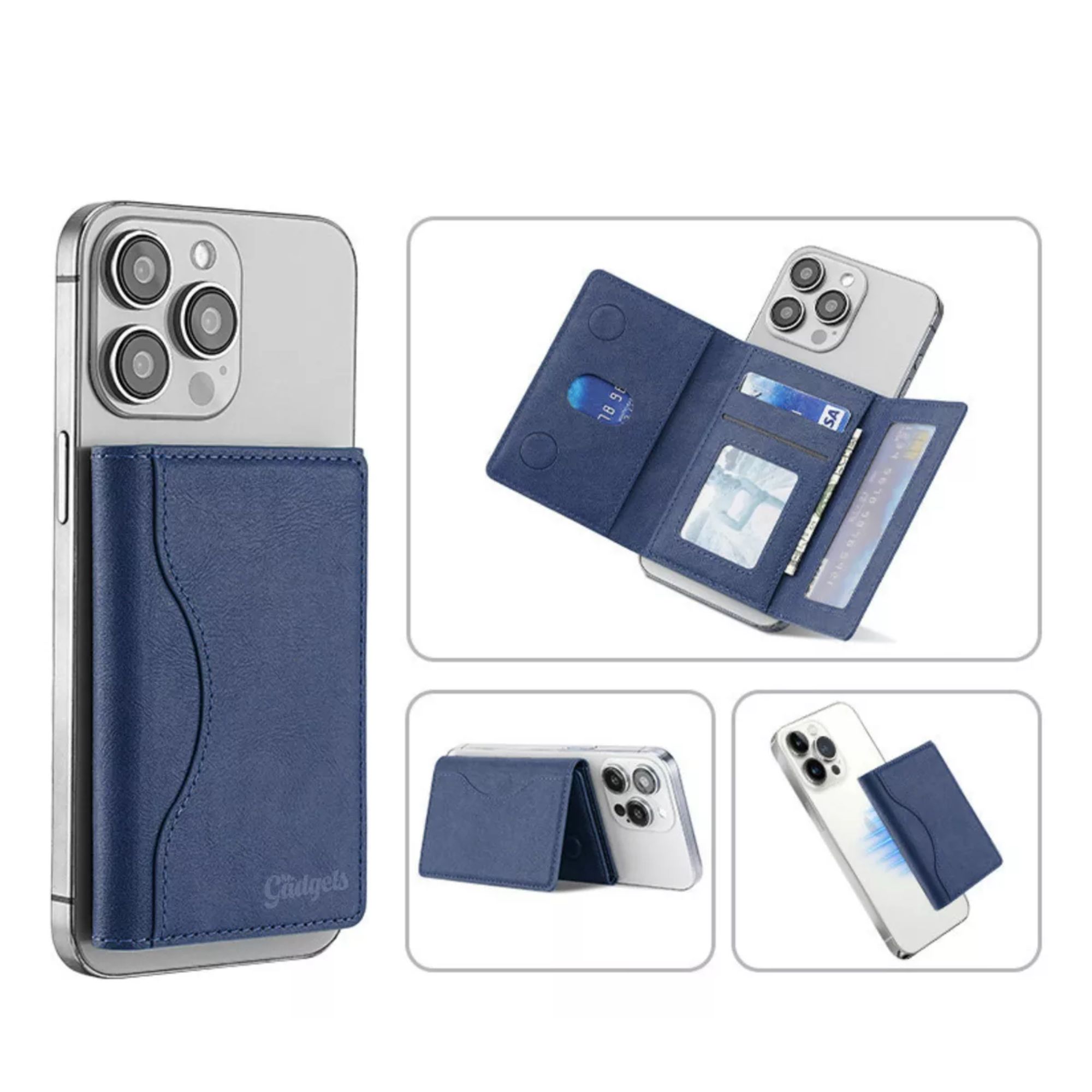 Foto 4 pulgar | Cartera Wallet Pro Premium Billetera Para Iphone Magsafe
