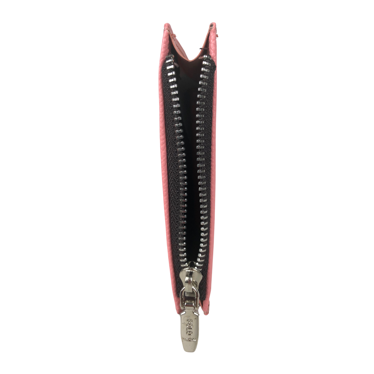 Foto 4 pulgar | Tarjetero con Monedero para Mujer Polo Guy Rosa