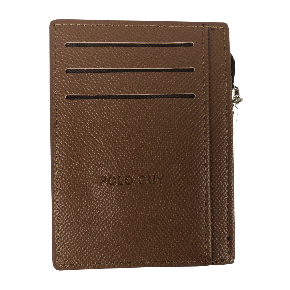 Tarjetero con Monedero para Mujer Polo Guy Café
