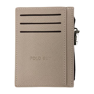 Foto 1 | Tarjetero con Monedero para Mujer Polo Guy Beige