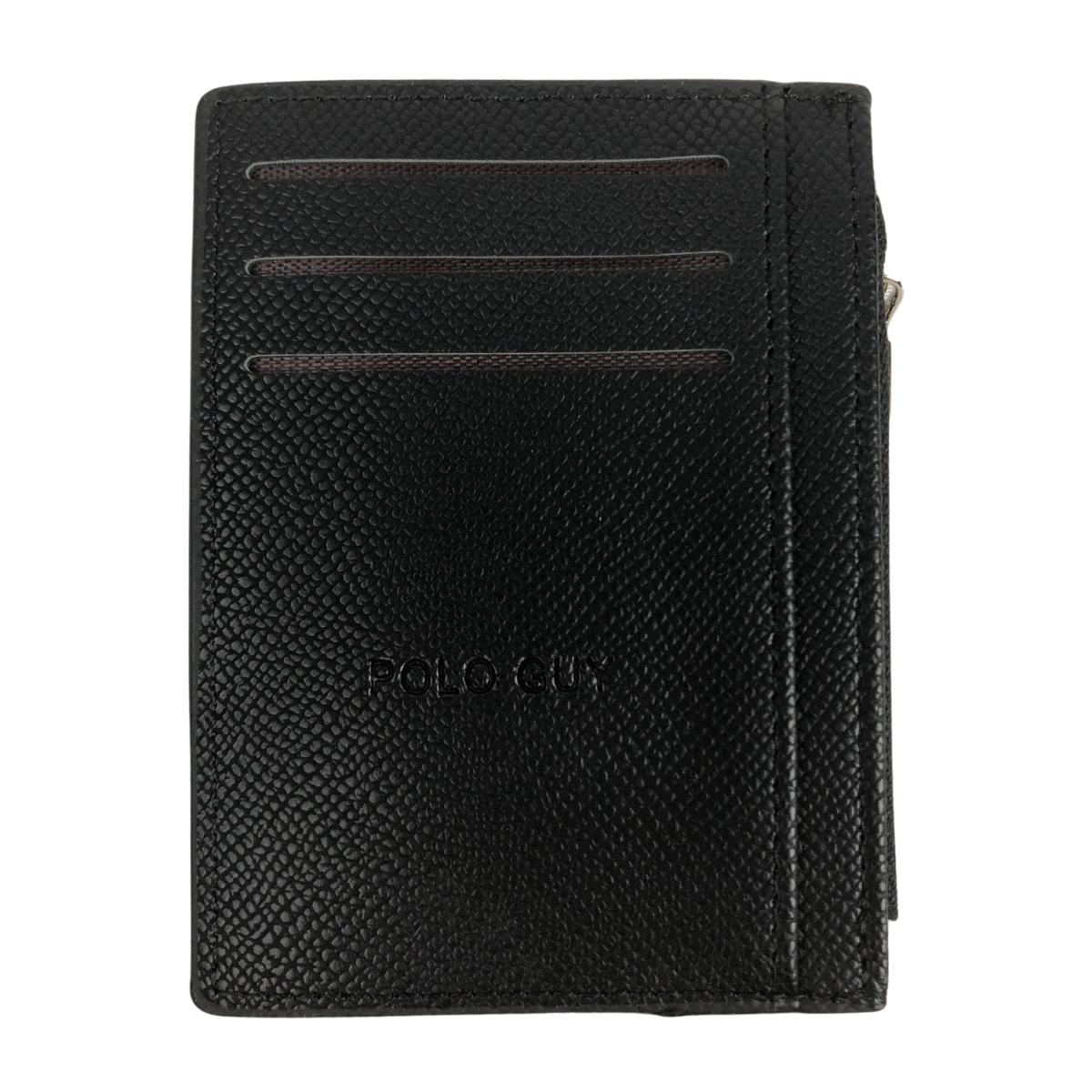 Tarjetero con Monedero para Mujer Polo Guy Negro