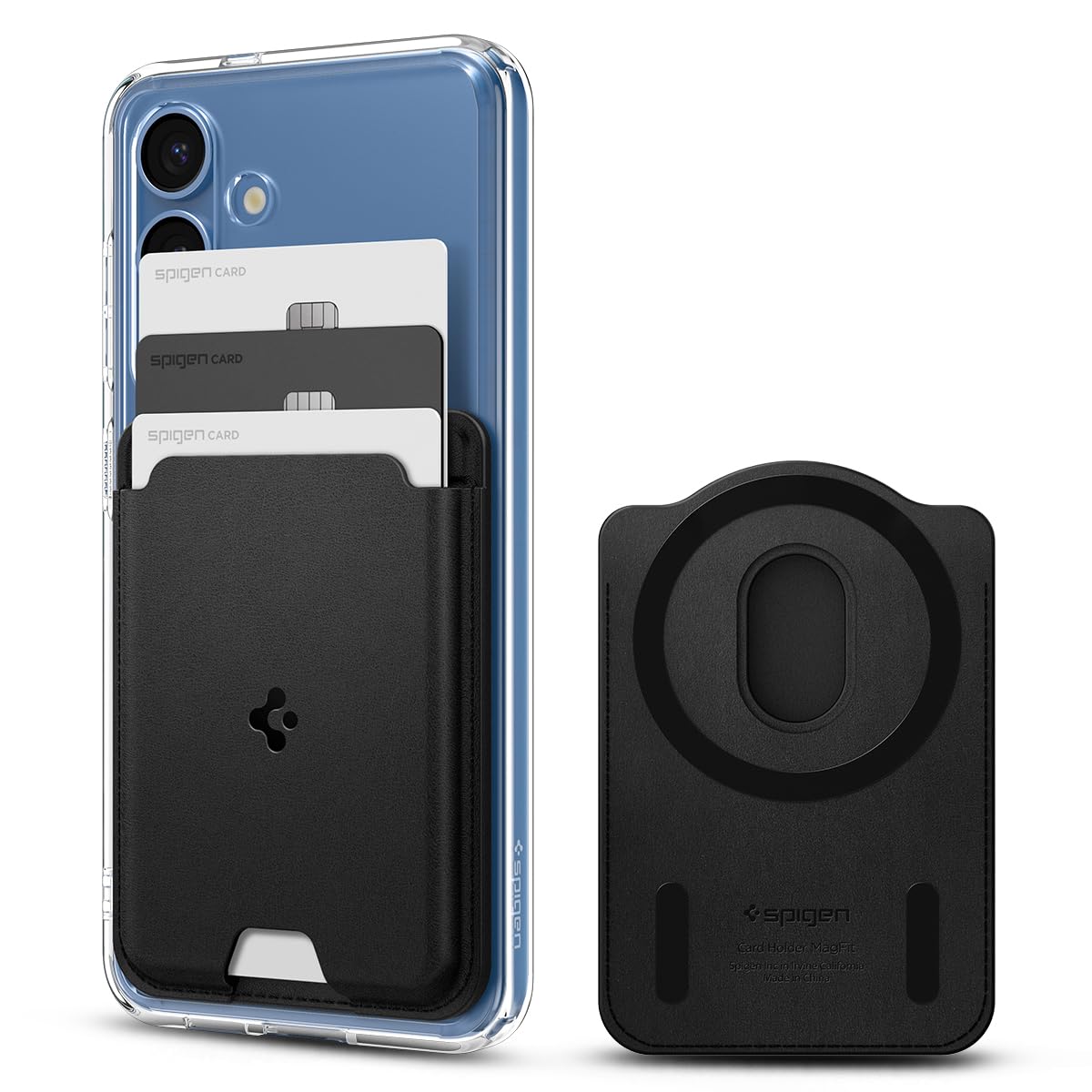 Foto 2 pulgar | Tarjetero Magnético Spigen Magfit Para Galaxy S25 - Venta Internacional.
