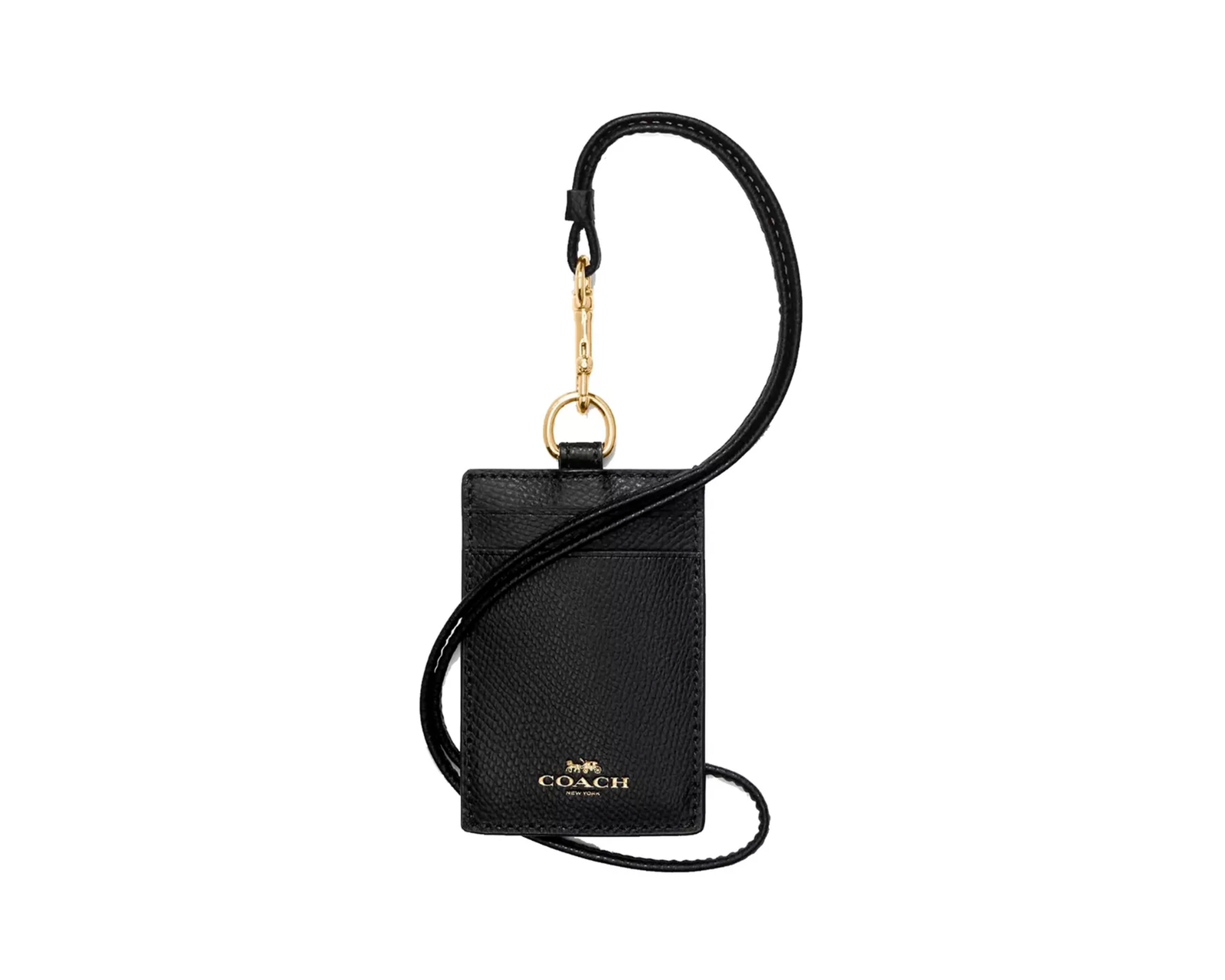 Foto 2 pulgar | Tarjetero Coach  Id Lanyard 57311 Color Negro