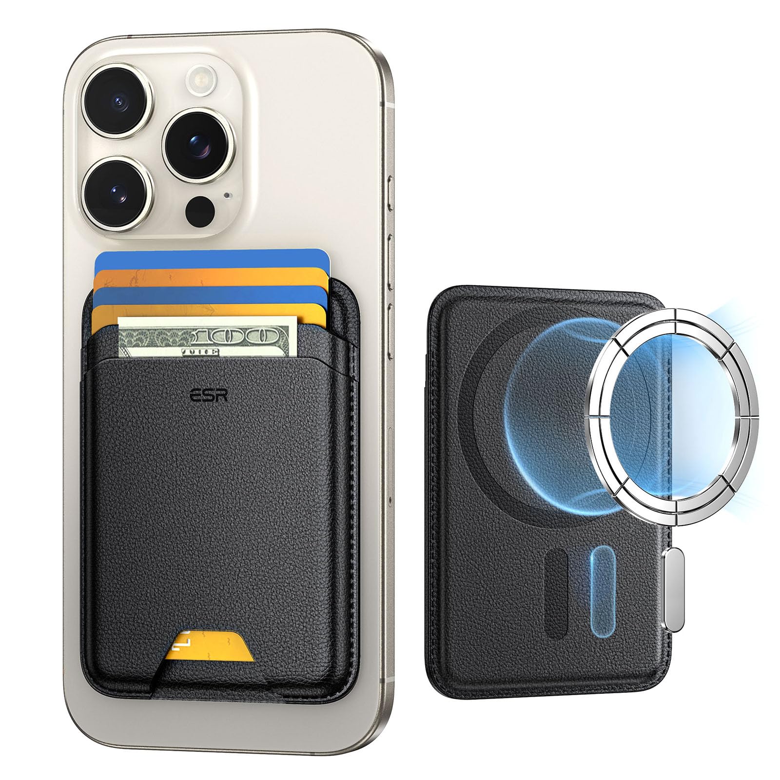 Cartera Magnética Esr Para Magsafe Wallet Iphone 16/15/14/13/12 - Venta Internacional.