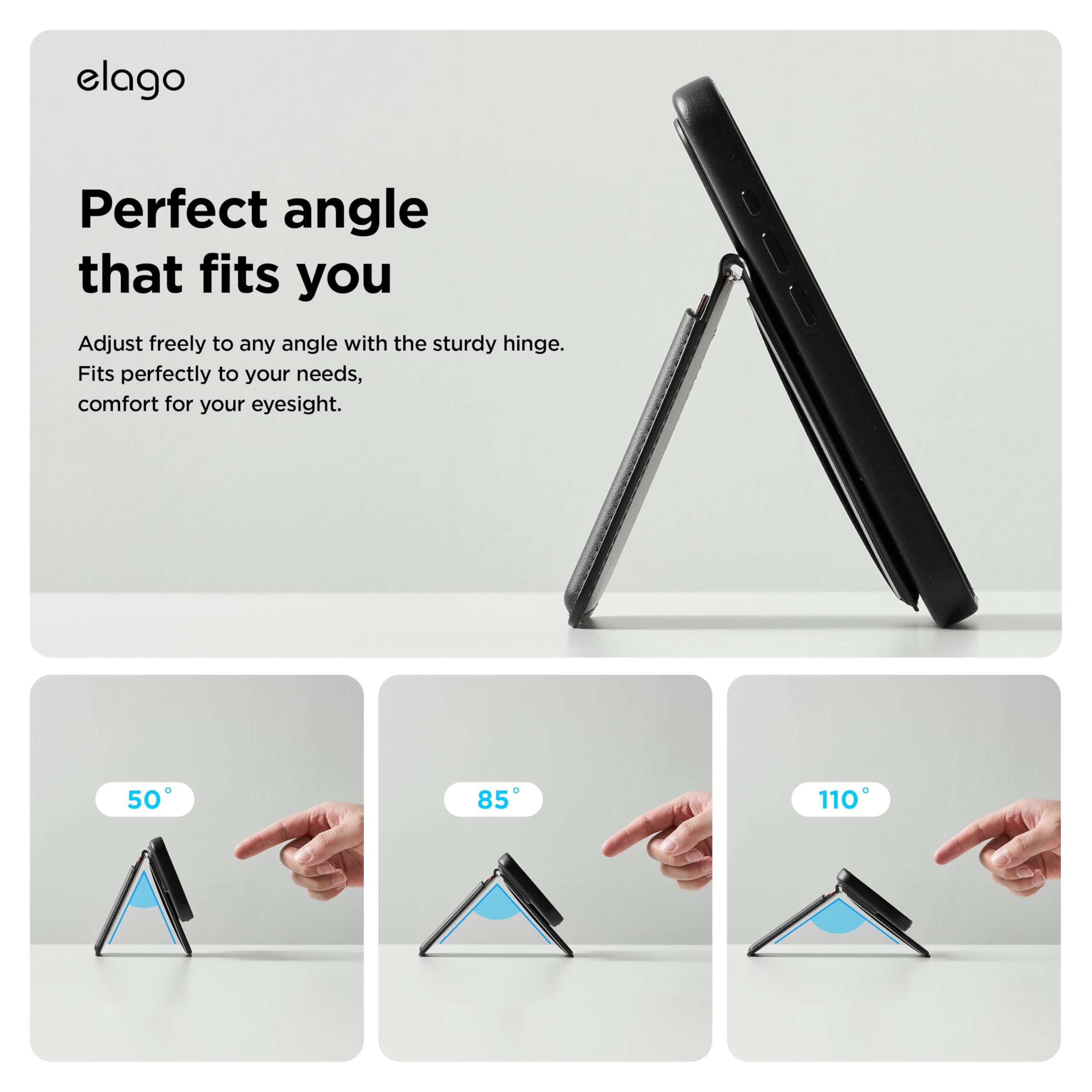 Foto 4 pulgar | Soporte Magnético Elago De Piel Vegana Para Iphone - Venta Internacional.