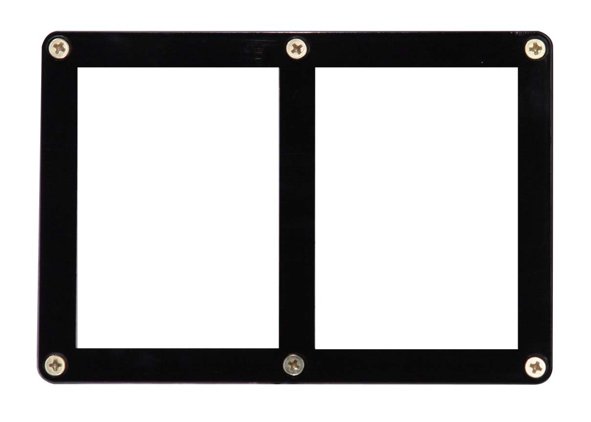Foto 2 pulgar | Tarjetero Ultra Pro De 2 Tarjetas Con Marco Negro Atornillado - Venta Internacional.