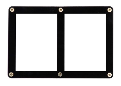 Foto 1 | Tarjetero Ultra Pro De 2 Tarjetas Con Marco Negro Atornillado - Venta Internacional.