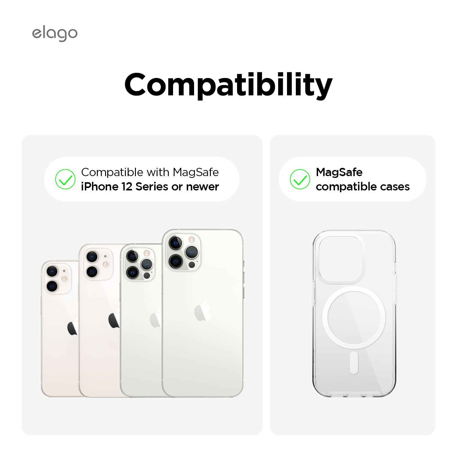 Foto 2 | Tarjetero Magnético Elago Clear Compatible Con Magsafe Iphone - Venta Internacional.
