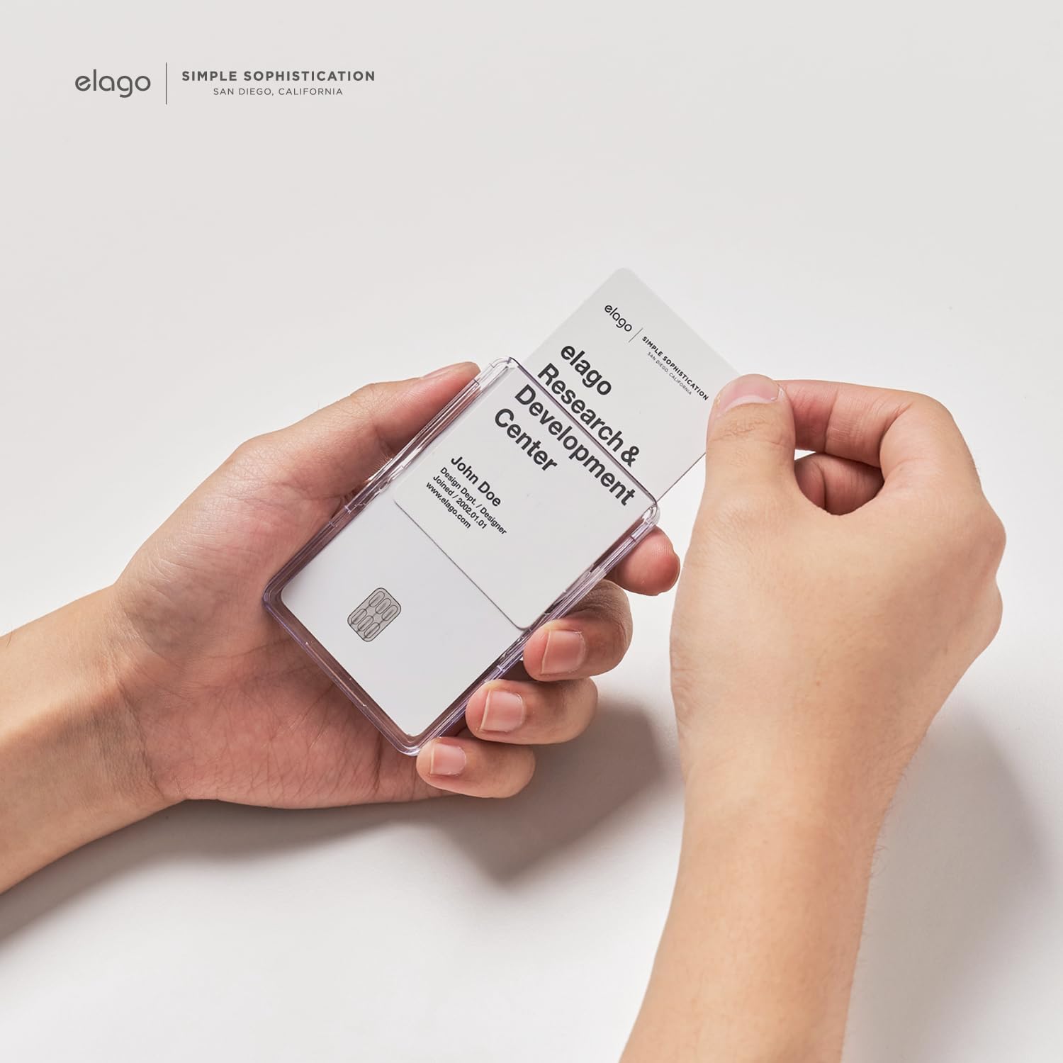 Foto 6 | Tarjetero Magnético Elago Clear Compatible Con Magsafe Iphone - Venta Internacional.