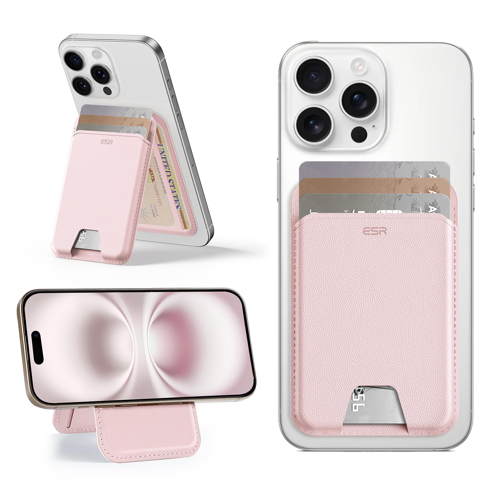 Cartera Magnética Esr Mejorada Para Aura Magsafe Iphone 16-12 - Venta Internacional.
