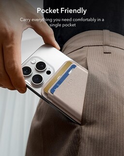 Foto 6 | Cartera Magnética Esr Para Iphone Magsafe Wallet De Piel Vegana - Venta Internacional.