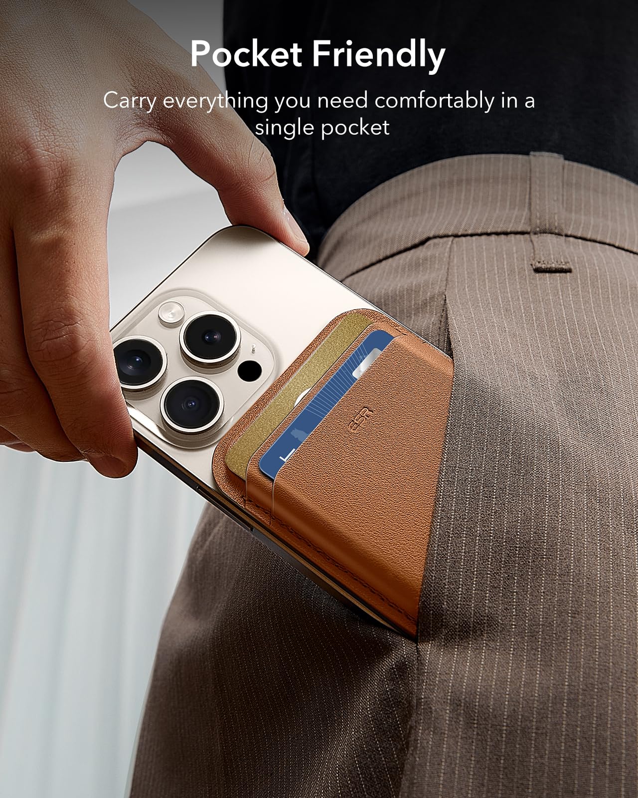 Foto 7 pulgar | Cartera Magnética Esr Para Iphone Magsafe Wallet Con 5 Tarjetas - Venta Internacional.